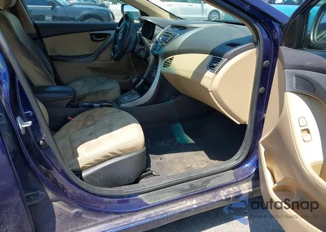 2013 Hyundai Elantra Gls из США, поврежденный, VIN 5NPDH4AE8DH238098